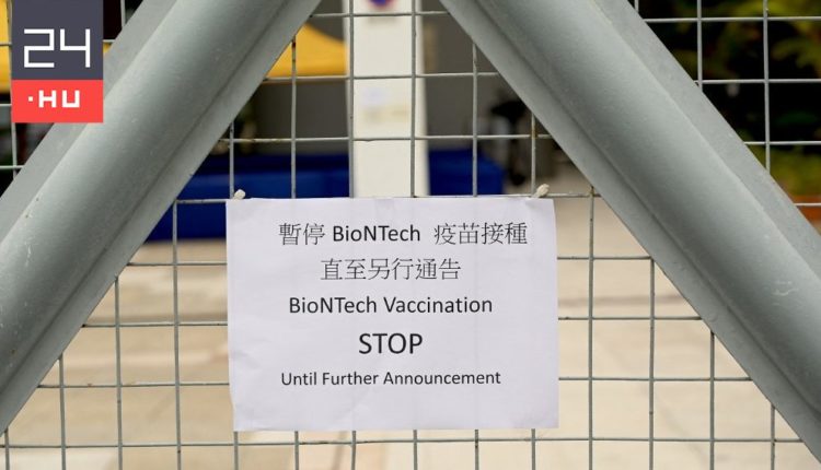Hongkong ideiglenesen felfüggesztette a Pfizer vakcina használatát – 24