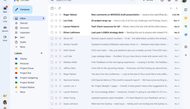 Megint átalakul a Gmail – 24