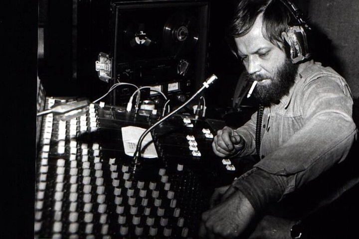 Nemes László az Omega Stúdióban