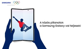 A cikksorozat támogatója a SAMSUNG