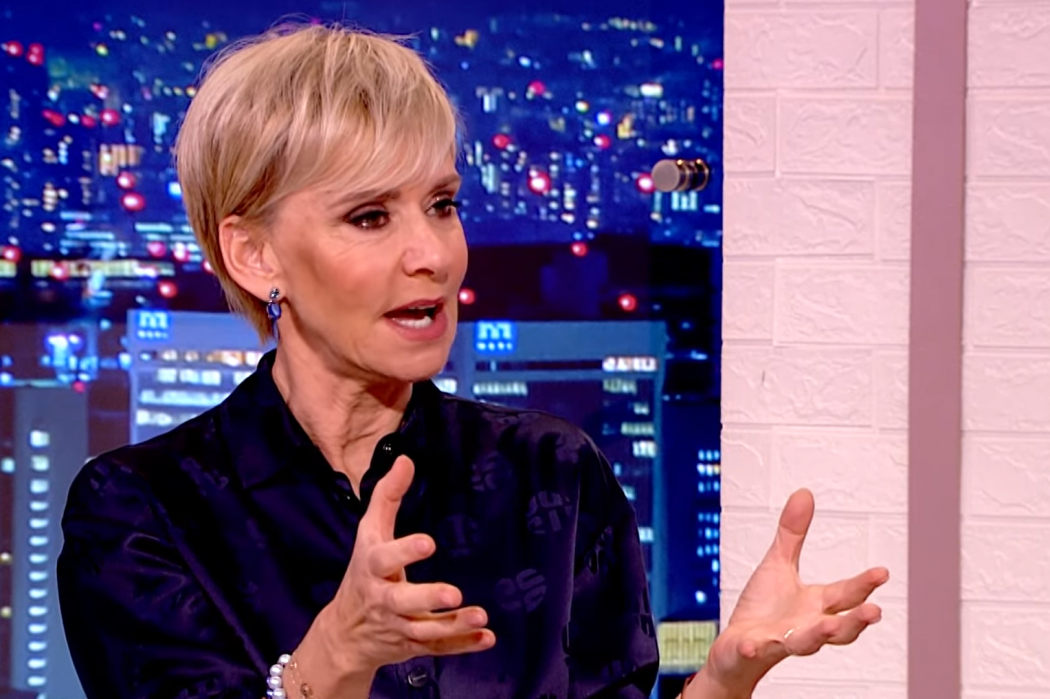 Jakupcsek Gabriella a Jakupcsek Night című műsorban – Forrás: Atv.hu