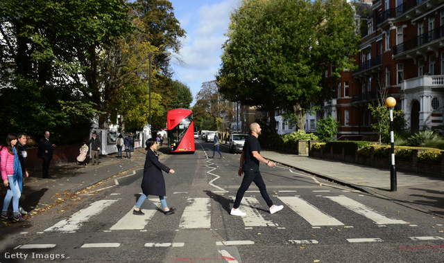 A legendás gyalogátkelőhely napjainkban